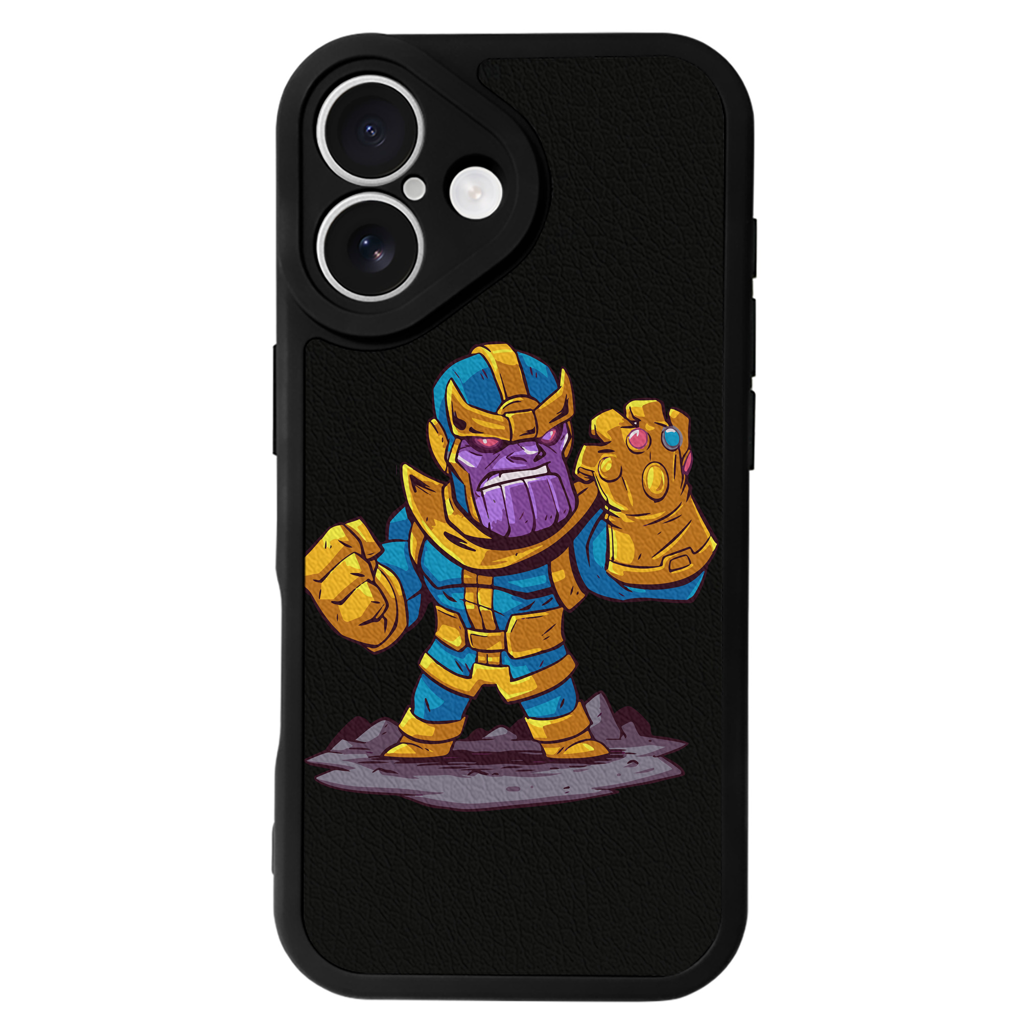 （画像用） アベンジャーズ The Avengers 【iPhone 16シリーズ対応】シリコンスマホケース（レザー調） 材質：シリコン